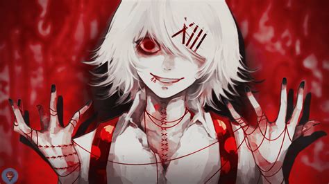 Wallpaper Illustration Anime Red Blood Tokyo Ghoul Suzuya Juuzou