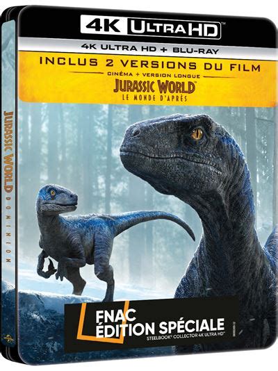 Jurassic Park Jurassic World Le Monde Daprès Édition Spéciale Fnac