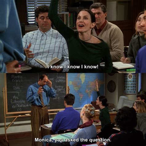 I know I know I know! Monica, you asked the question 