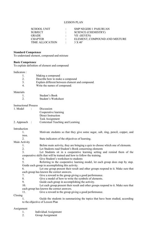 49085146 Lesson Plan Science Grade 7