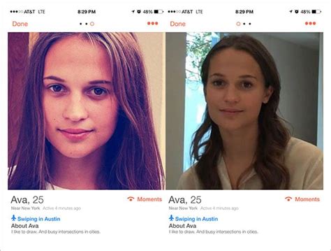The Profile Seems Pretty Normal Right Ava Movie Uses Tinder To