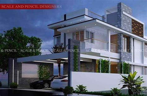 New Model House Design Ernakulam Kochi Modern Home Design Images