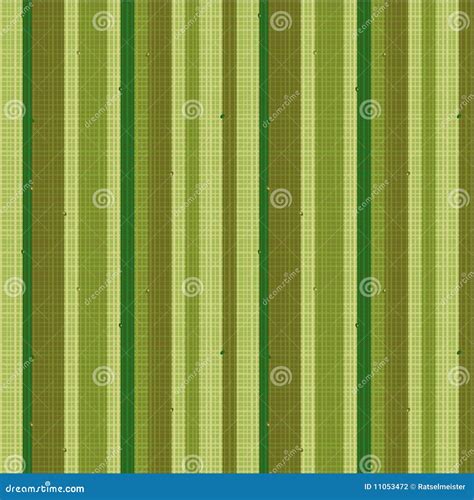 Seamless Striped Fabric Pattern Green Stock Vector Illustration Of