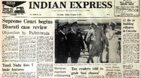 November 11 Forty Years Ago Constitution Debate The Indian Express
