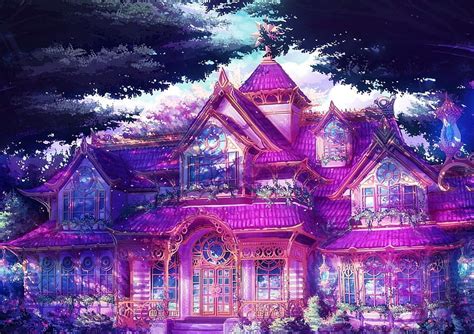 Anime Mansion Pretty Cottages House Lovely Home Bonito Sweet