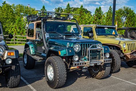 Modified Jeep Wrangler Tj Soft Top Editorial Photography Image Of