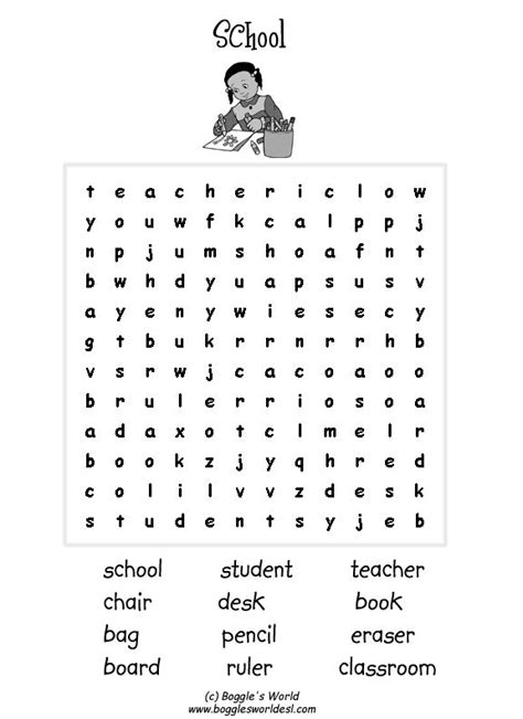 Kids Word Search Word Search Puzzles 1st Grade Math Worksheets
