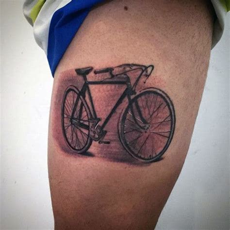 Bicycle Tattoo Designs For Men Inspiration Guide