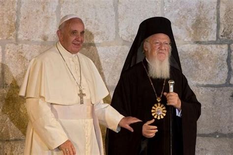 El Papa Francisco Y El Patriarca Bartolomé Llaman A Cuidar La Creación