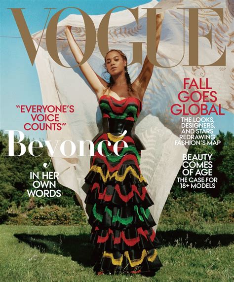 beyoncé takes us behind the scenes of her vogue cover shoot