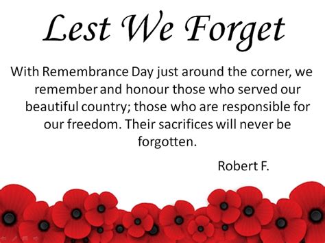 A Remembrance Day Message Mortgage Broker