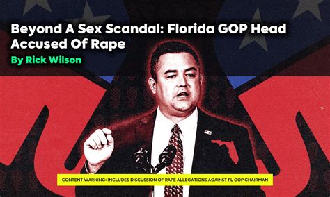 Unveiling Floridas Gop Sex Scandal The Shocking Truth Revealed