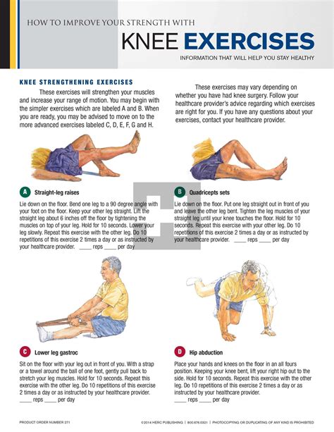 Home Knee Strengthening Exercises Ph