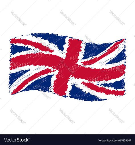 He was my neighbor and one of the nicest guys i ever met. Uk flag - union jack - grunge pencil drawing Vector Image