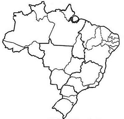 Mapa Do Brasil Para Colorir Mapa Brasil Mapa Vetores Free