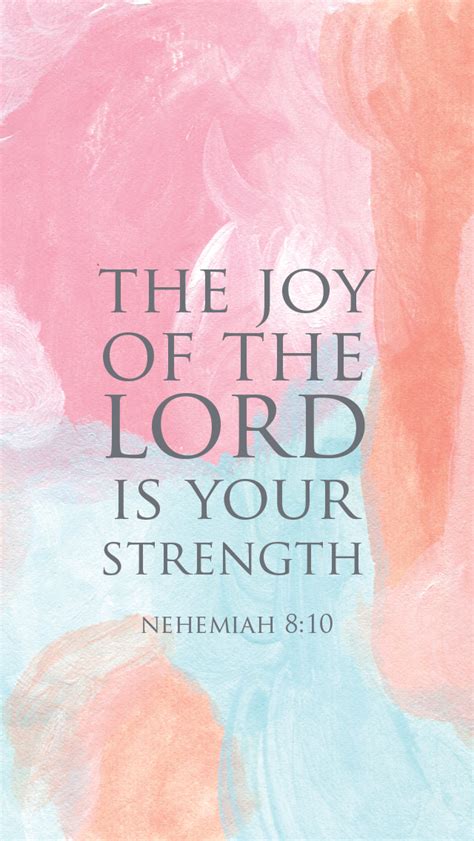 With the idea of every one of us being able to discover joy in some way, shape, or the book of joy never at any time preaches. The Joy of the Lord is Your Strength » Kristin Schmucker