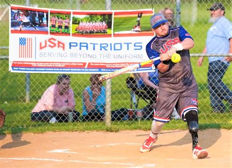 Usa Patriots Amputee Softball Team In Play On Sept 28 The Madison