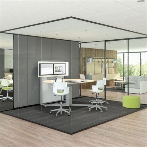 Modular Office Privacy Walls And Glass Partitions Steelcase