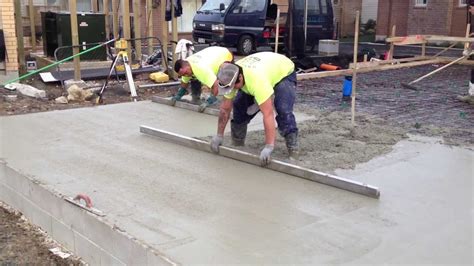 How To Build A Concrete Power Screed Kobo Building