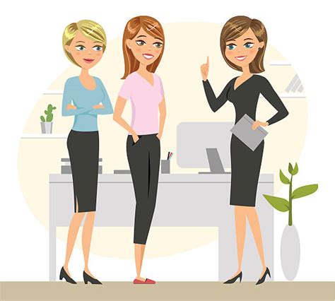 Best Coworkers Laughing Illustrations Royalty Free Vector Graphics And Clip Art Istock