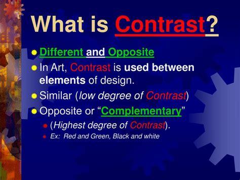 Ppt Contrast Powerpoint Presentation Free Download Id45250