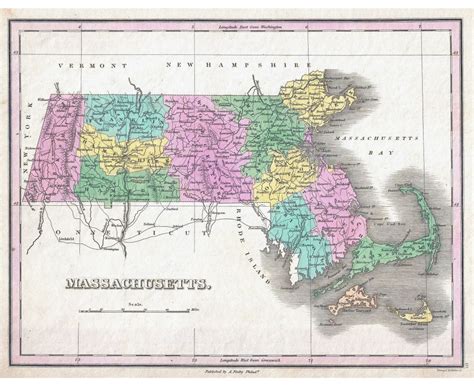 Maps Of Massachusetts Collection Of Maps Of Massachusetts State Usa