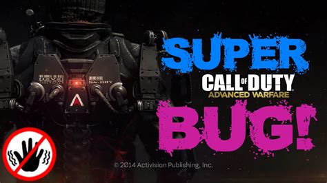 Call Of Duty Advanced Warfare Bug Youtube