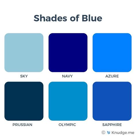 I Like Blue Shades Of Blue Color Wheel Color Shades