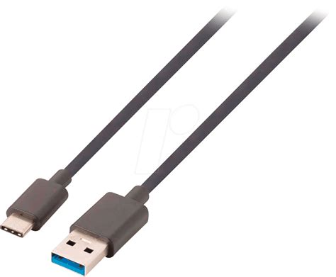 N CCGP61650BK10 USB 3 1 Cable Male Typ C A Male 1 M Black At