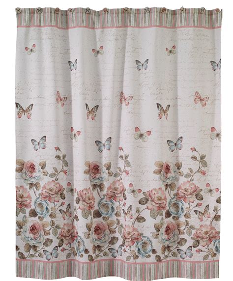 Download Avanti Butterfly Shower Curtain Hd Png Download Vhv