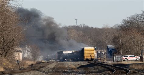 derailed ohio train carried toxic ingredient for worst kind of plastic trendradars