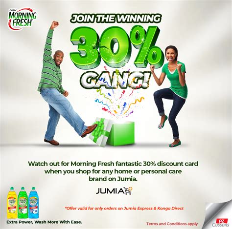 Join The Winning 30 Gang On Jumia Morning Fresh