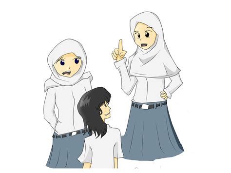 Kartun Murid Sekolah Doodle Murid Sekolah Comel Laura Shah