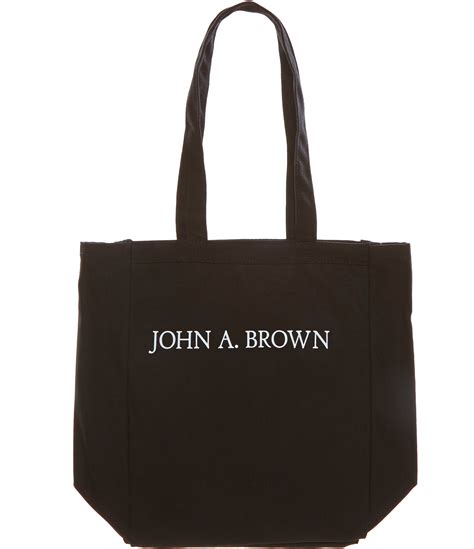 heritage john a brown logo tote bag dillard s