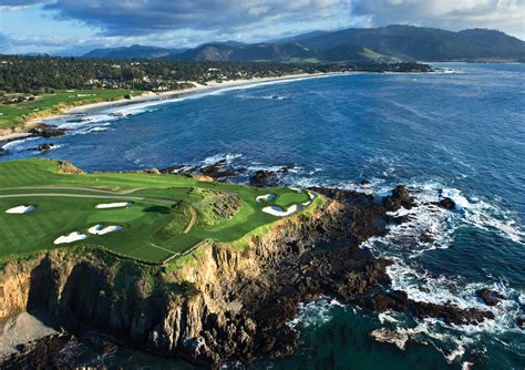 Pebble Beach Golf Links Hole 7 Joann Dost Golf Editions