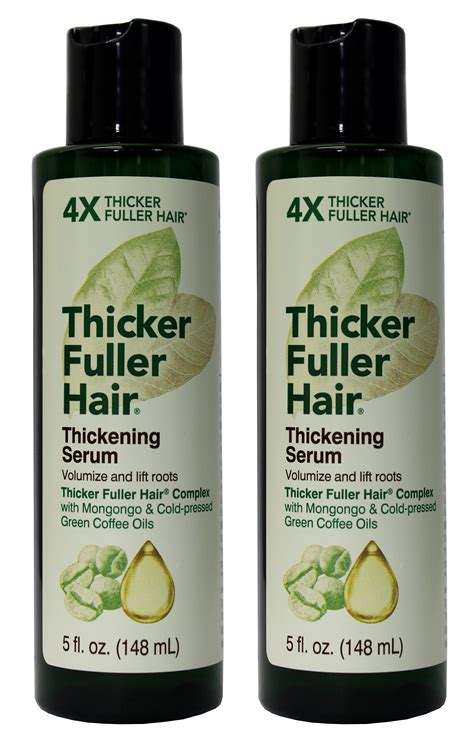 Thicker Fuller Hair Thickening Serum 5 Fl Oz 2 Pack