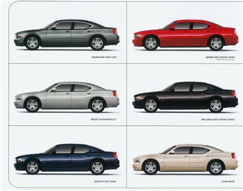 Dodge Charger Paint Codes And Color Charts