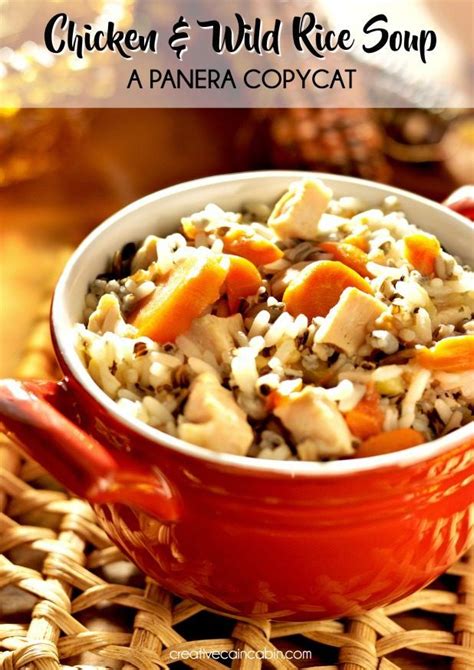 This panera copycat creamy chicken and wild rice soup continues to be a family favorite. Panera Copycat Creamy Chicken & Wild Rice Soup Recipe ...