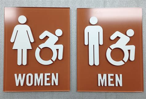 Custom Restroom Signs Signs Now