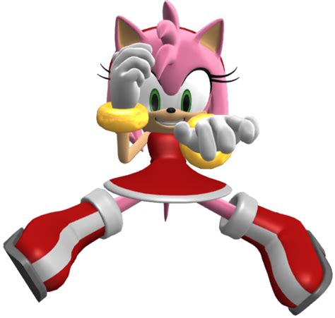 amy rose 3d sexy by gonzalo123000 on deviantart