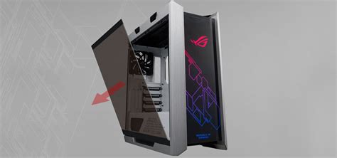 Buy The Asus Rog Strix Helios White Edition Mid Tower Gaming Case With