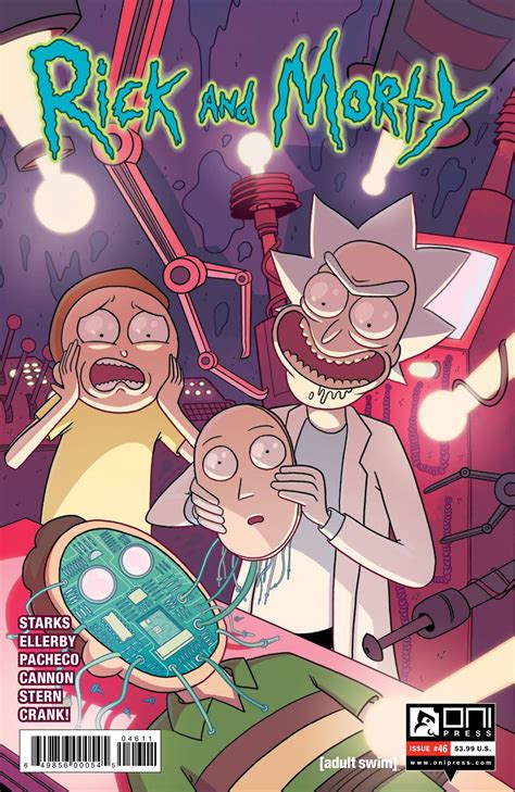 Greeting cards, journals, notebooks, postcards, and more. Comic Review: Rick And Morty #46 | Bubbleblabber