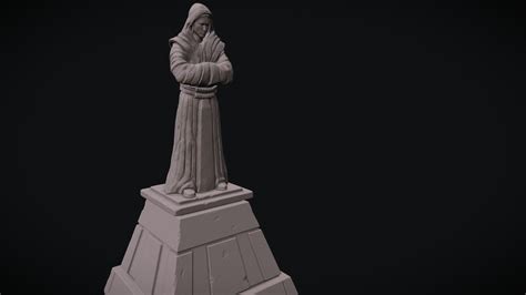 Star Wars Jedi Temple Statue Buy Royalty Free D Model By Thomas