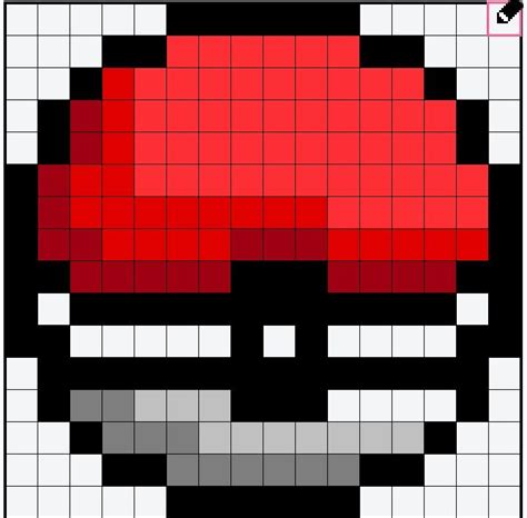 Pokèball 16x16 Pixel Art Nintendo Amino