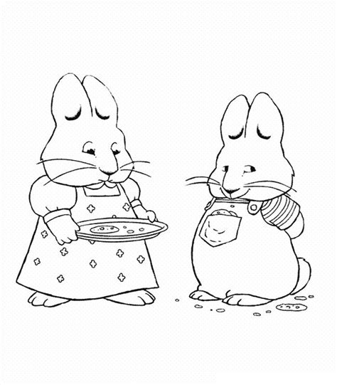 Max And Ruby Coloring Pages To Print Coloring Pages