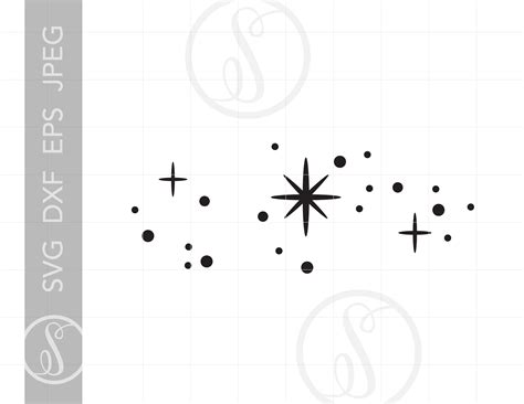 Fairy Dust SVG Fairy Dust Clipart Fairy Dust Silhouette | Etsy