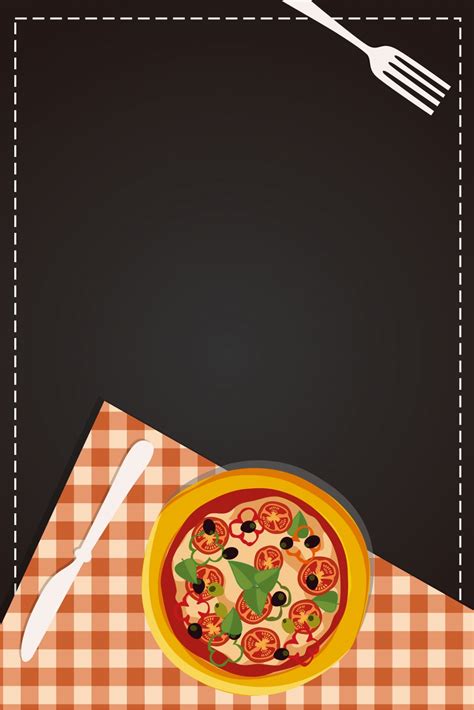 Pizza Background Template