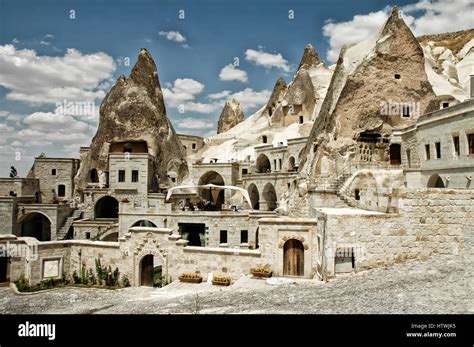 Open Air Museum In Goreme Cappadocia Turkey Ancient Caves Now Stock