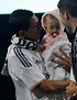 Ángel Di María y su hija, en la celebración del Real Madrid en el ...