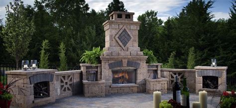 20 Beautiful Outdoor Design Ideas With Fireplaces